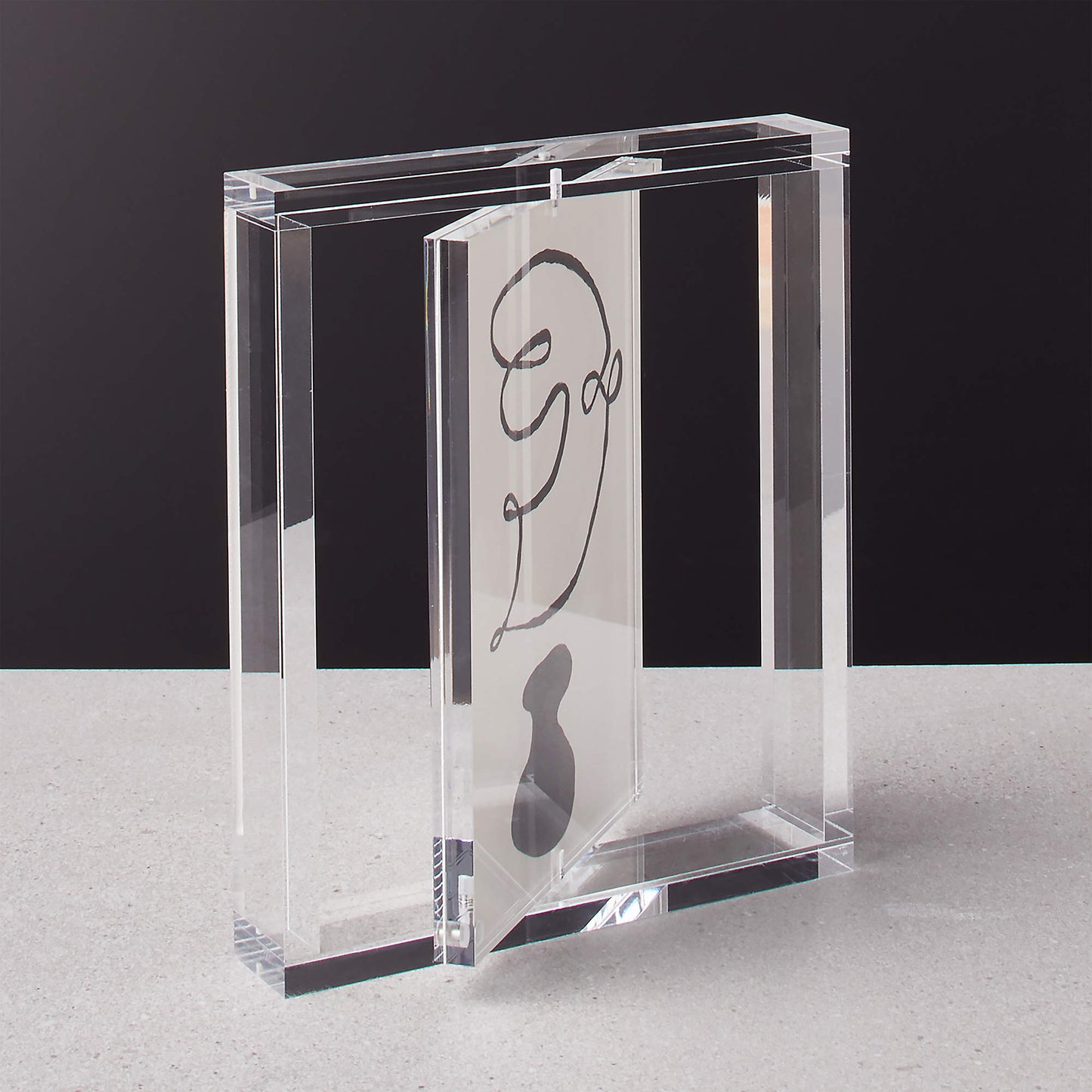 Acrylic Swivel Frame